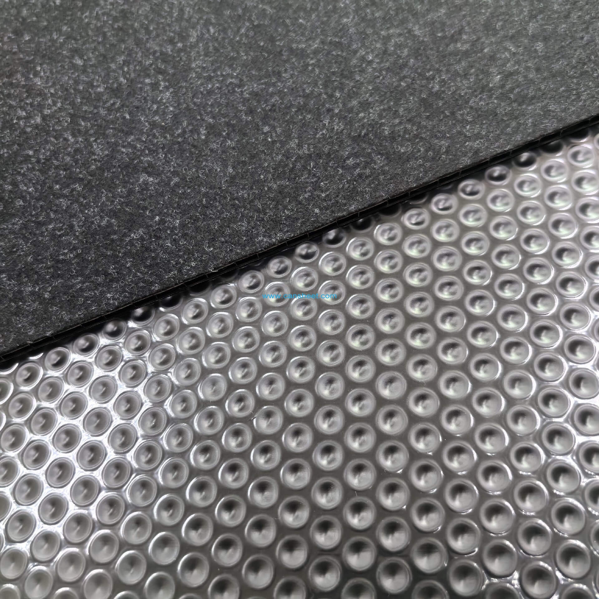 plastic honeycomb borad liminated fabric.jpg